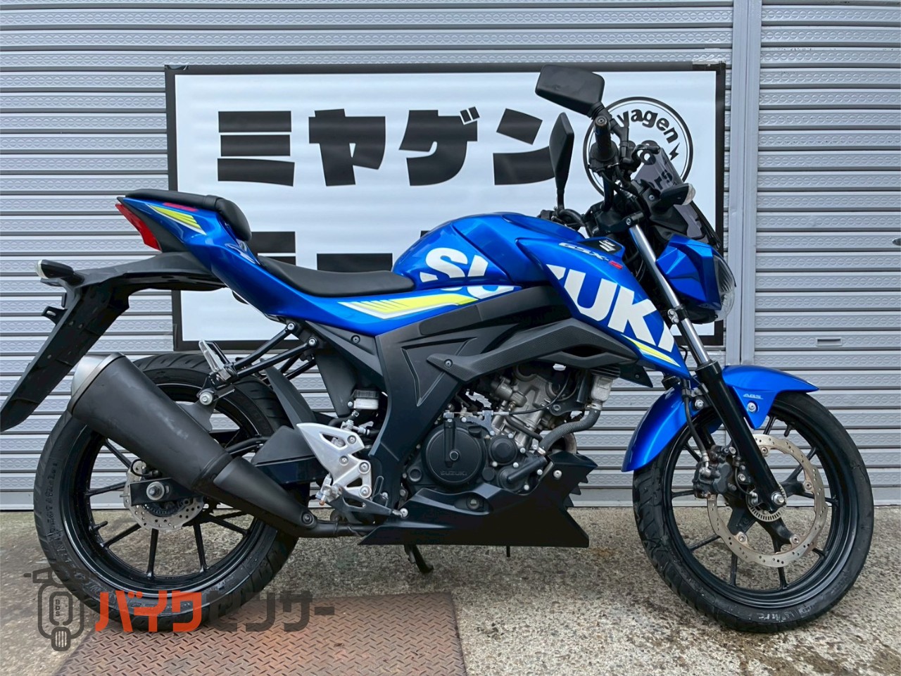 スズキ GSX-S125 ABS DL32B 2018年式 ナポレオンミラー