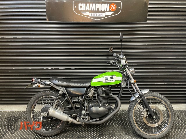 250TR　キャブ車　スーパーサウンドマフラー　カスタムホーン　ヘルメットロック　カスタムミラー　タックロールシート