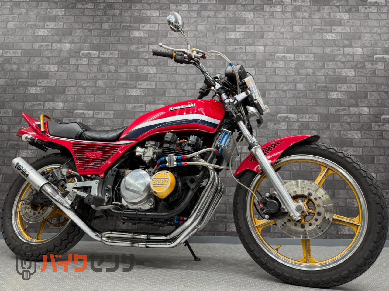 カワサキ Z550GP 400cc登録 TOPGUNマフラー カスタム