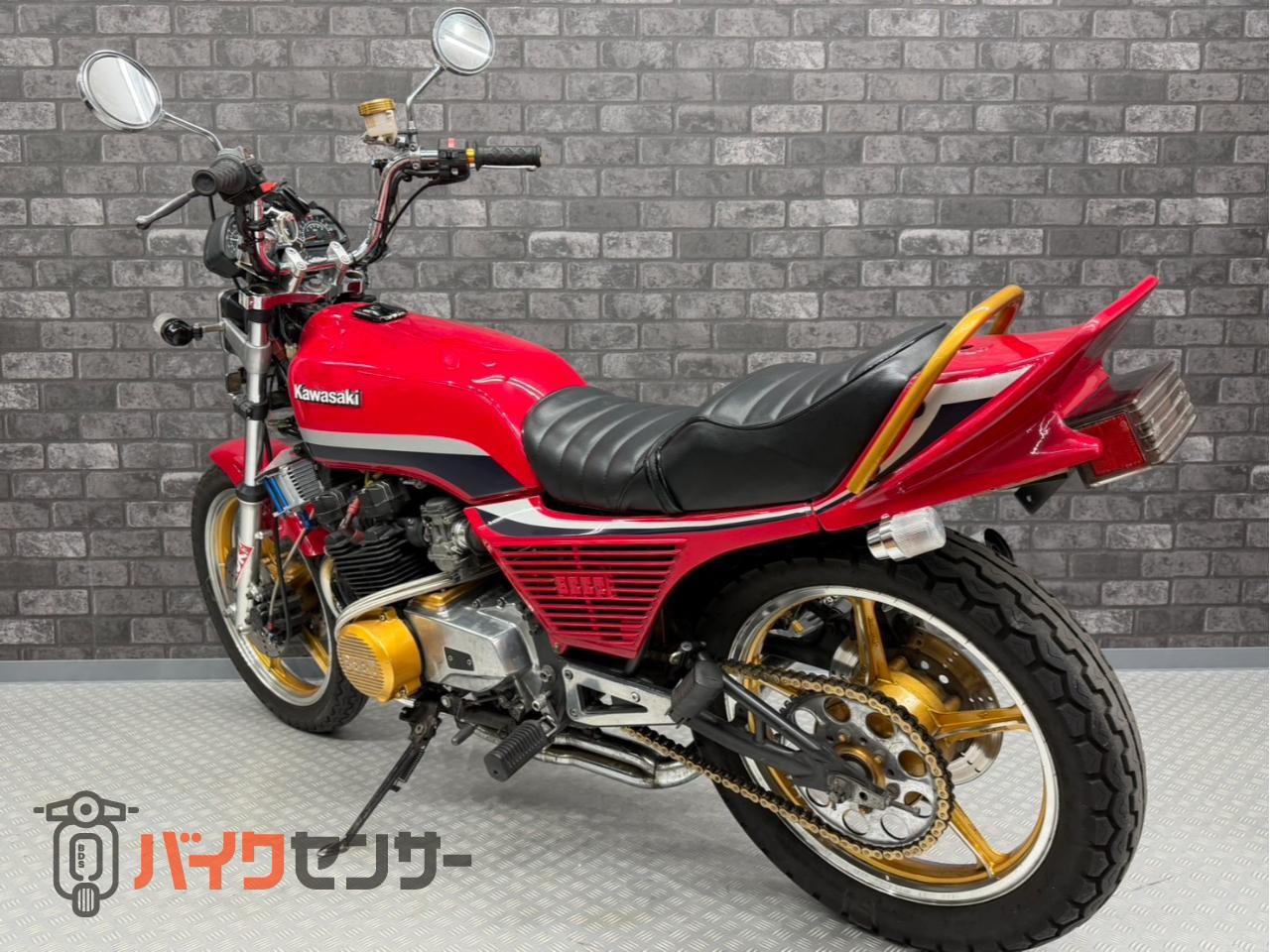 カワサキ Z550GP 400cc登録 TOPGUNマフラー カスタム