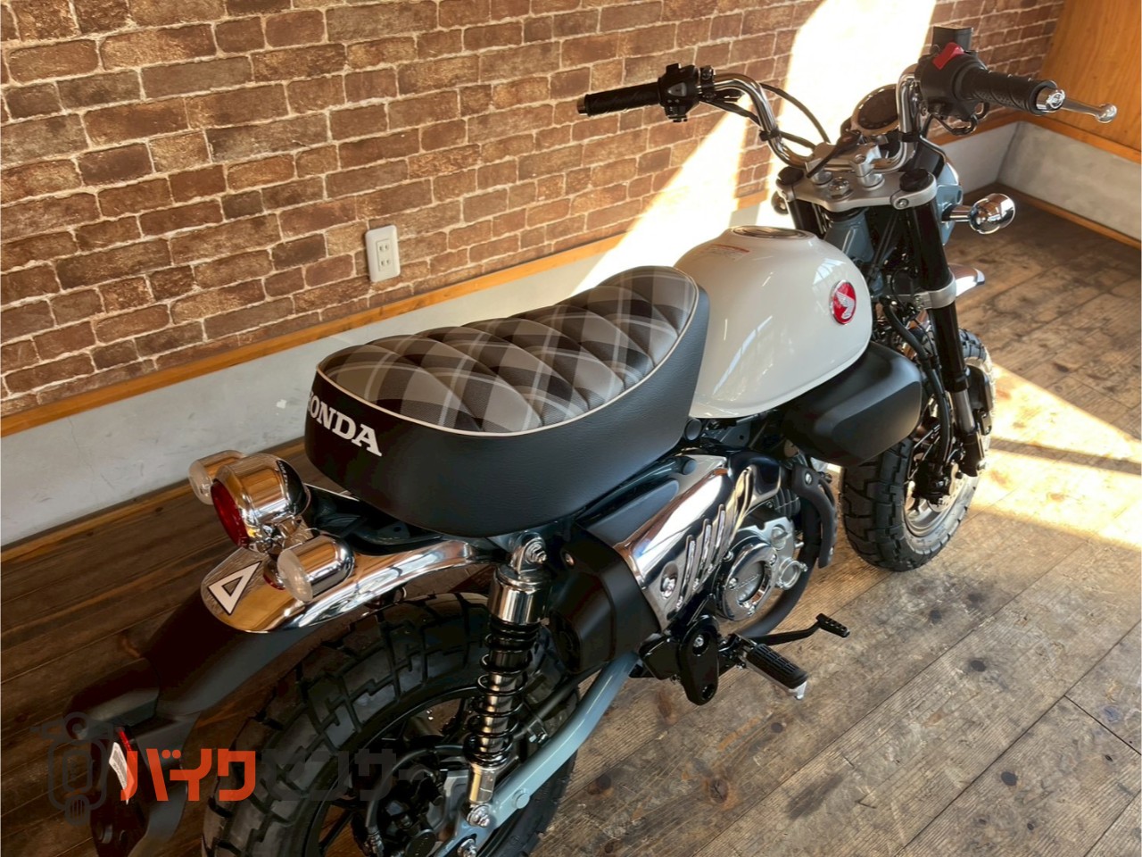 ホンダ モンキー125 チェック柄シート B611533| BDSバイクセンサー