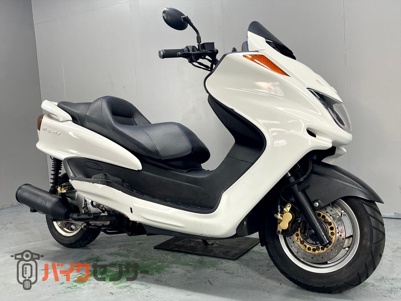 ヤマハ マジェスティ250 SG03J 2000年モデル 社外マフラー ノーマル