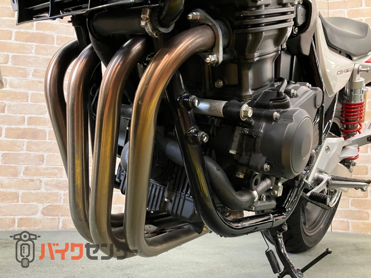 CB400 SUPER FOUR VTEC REVO  　パールサンビームホワイト　社外リアサス_48