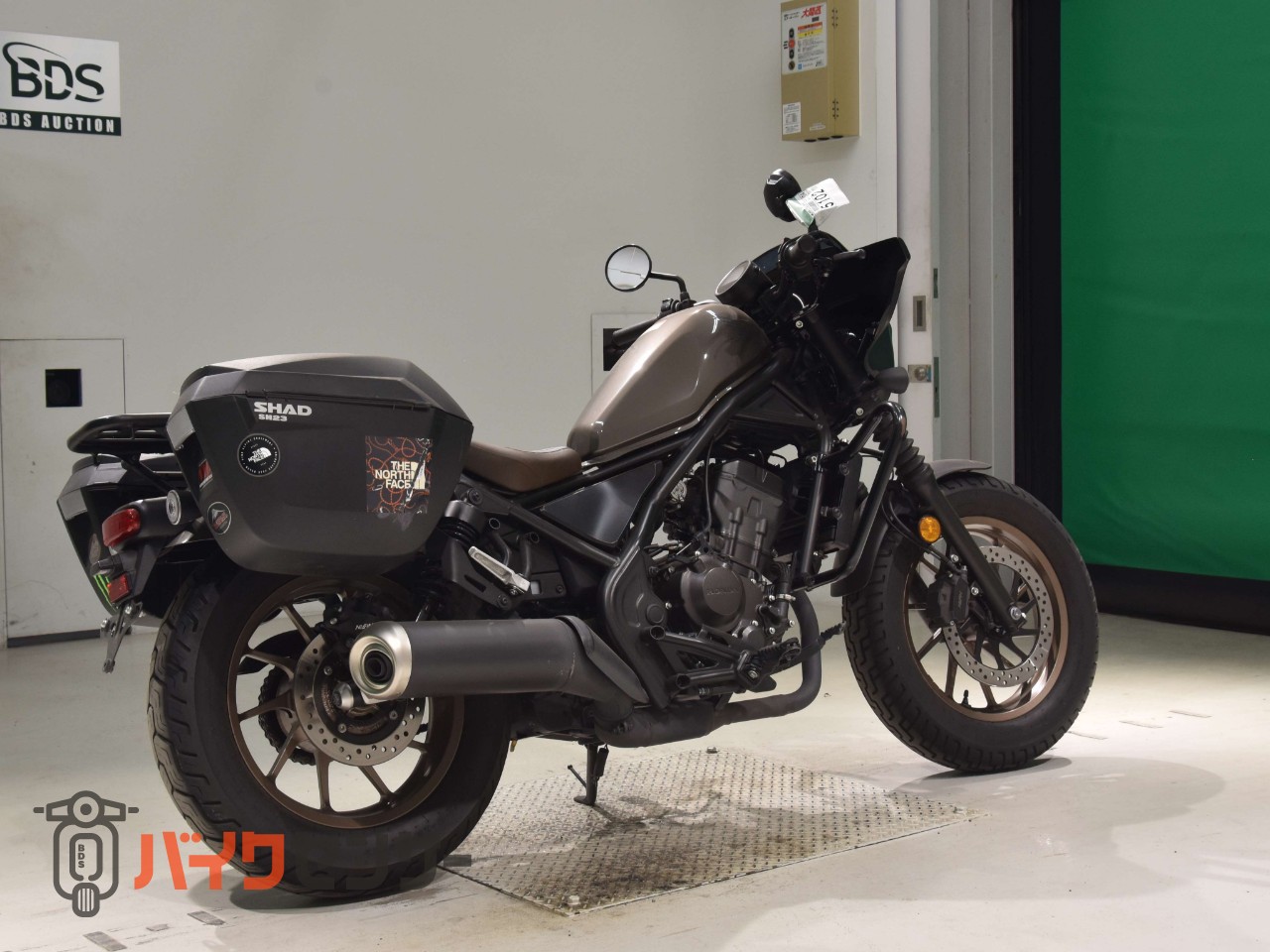 レブル250 Sエディション SHADSH23サイドボックス　フェアリングキット　リアキャリア　エンジンガード　カスタムLEDヘッドライト_4
