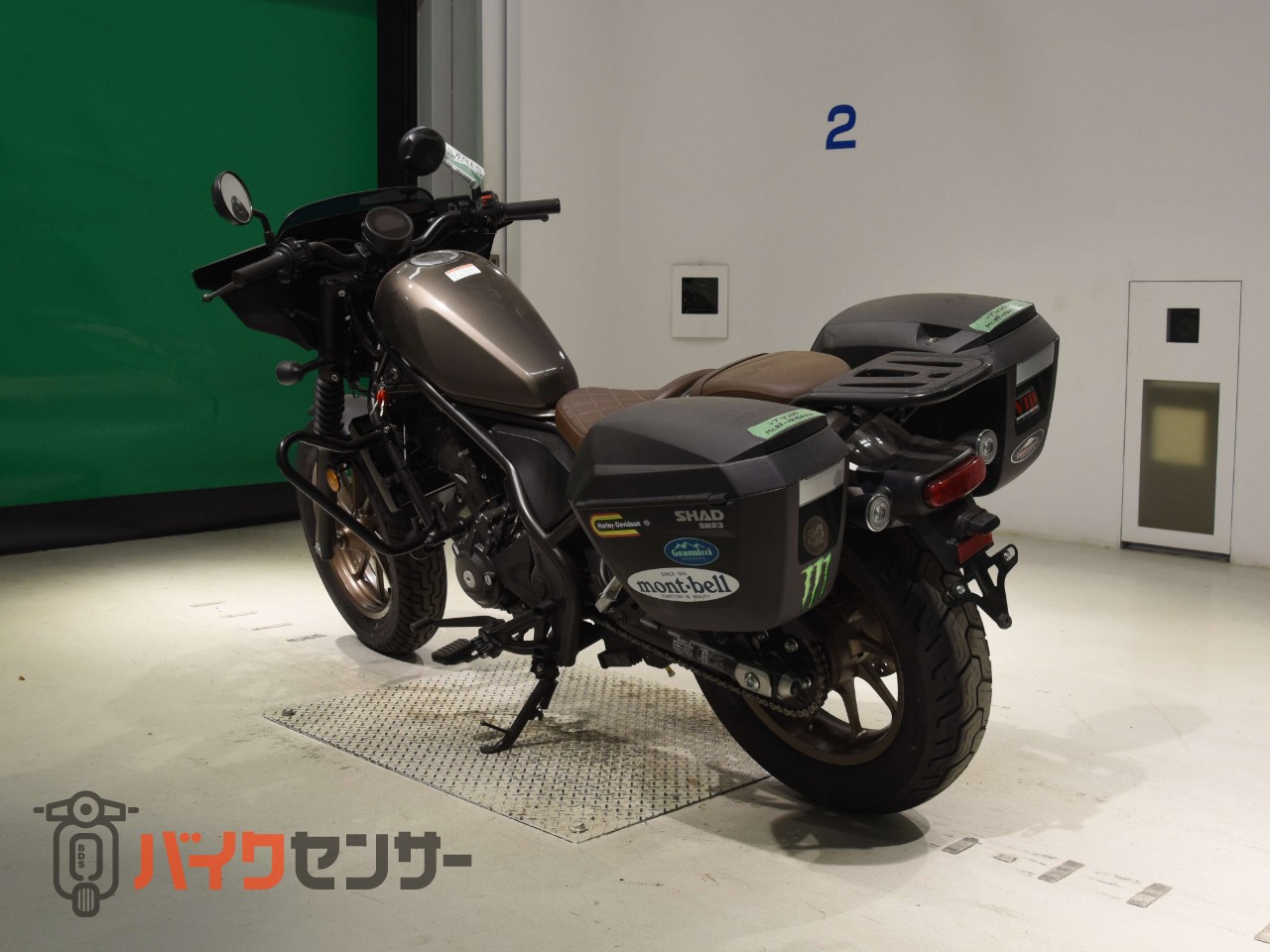 レブル250 Sエディション SHADSH23サイドボックス　フェアリングキット　リアキャリア　エンジンガード　カスタムLEDヘッドライト_5