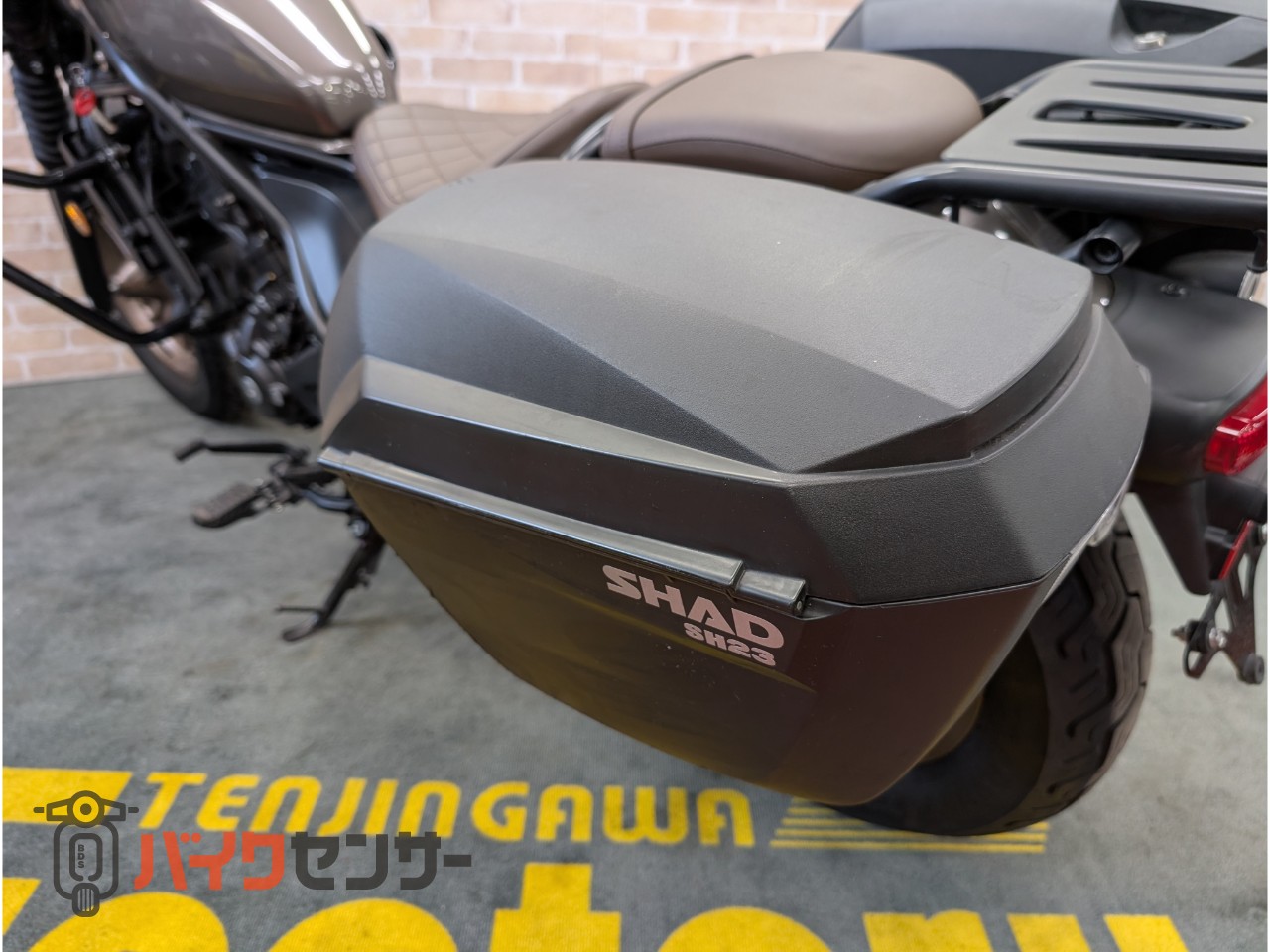 レブル250 Sエディション SHADSH23サイドボックス フェアリングキット リアキャリア エンジンガード カスタムLEDヘッドライト_45