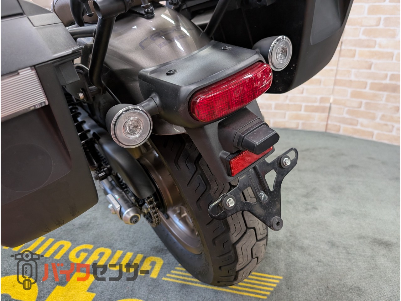 レブル250 Sエディション SHADSH23サイドボックス フェアリングキット リアキャリア エンジンガード カスタムLEDヘッドライト_47