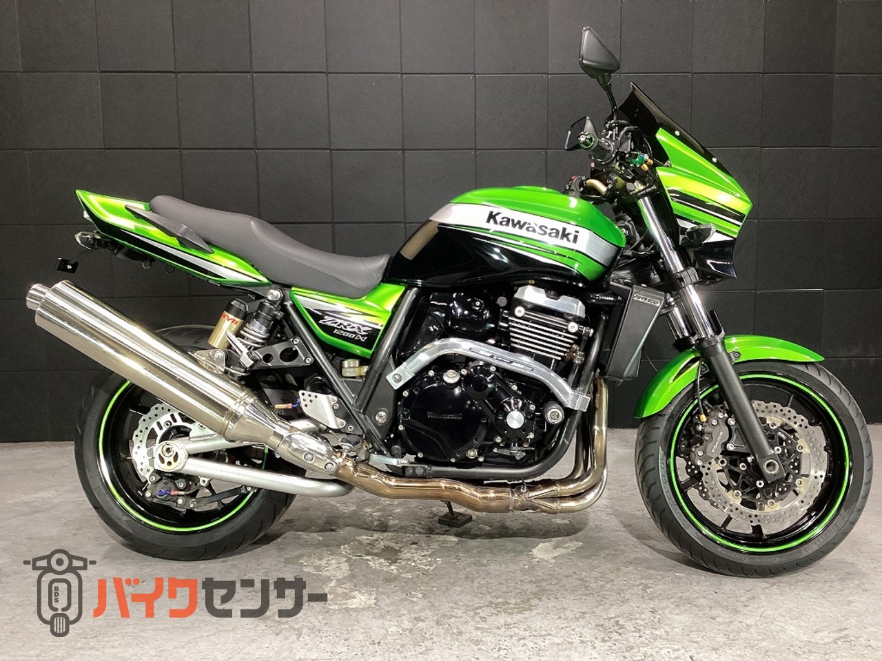 カワサキ ZRX1200DAEG 乗出し整備済・アクティブ製サブフレーム・ETC2
