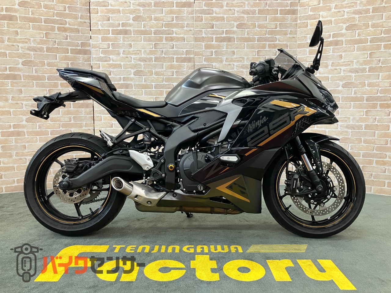 Ninja ZX-25R SE　前後LEDウインカー　スモークテール　ナポレオンミラー　ETC　USB　マウントバー_0