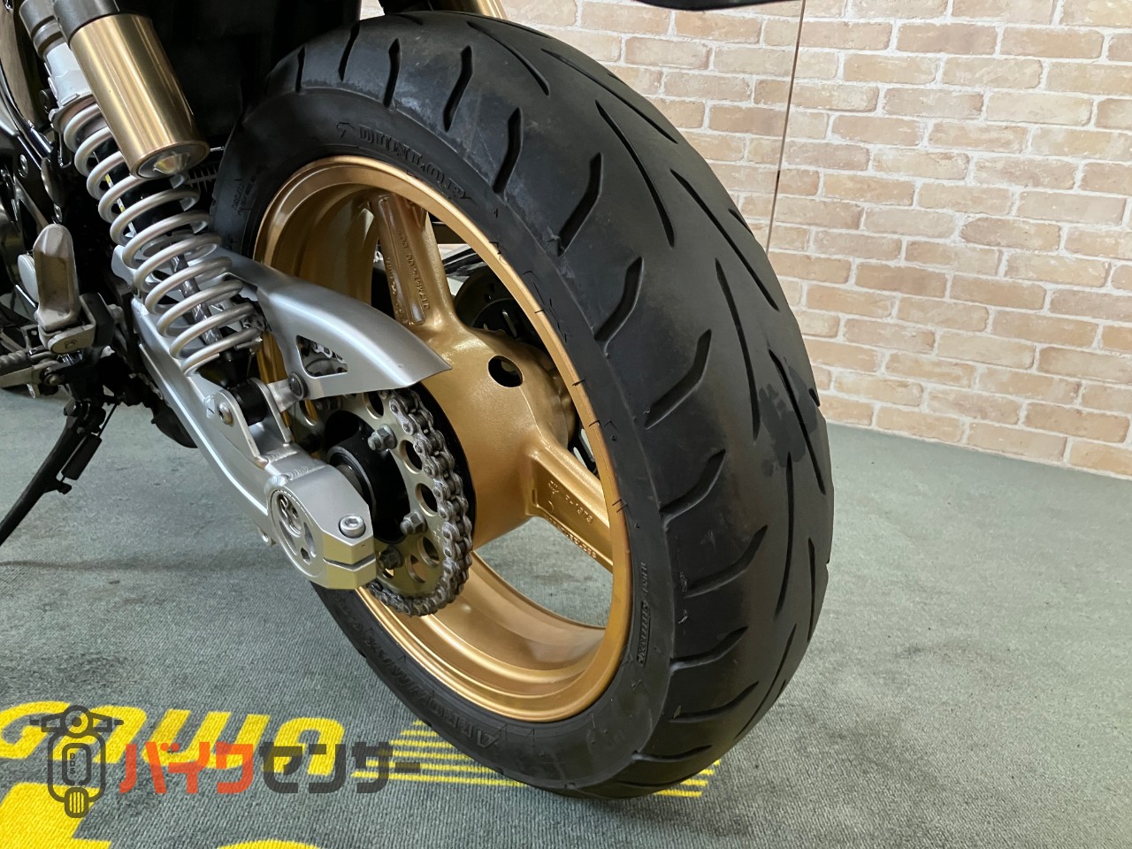 ZEPHYR χ 17インチホイール　火の玉　ゴールドホイール　NEWペイント_10