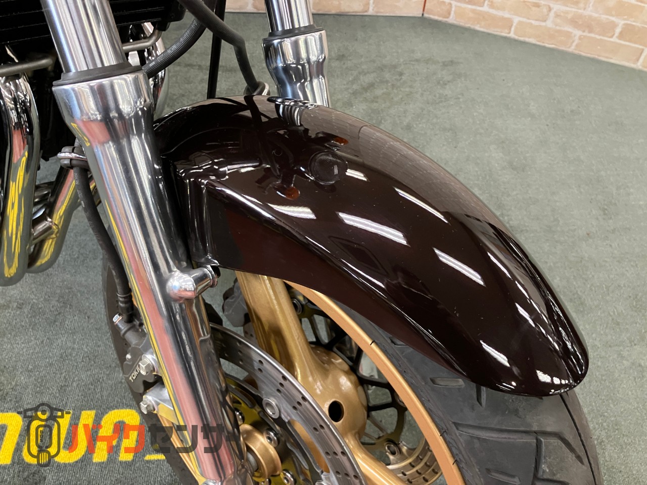 ZEPHYR χ 17インチホイール　火の玉　ゴールドホイール　NEWペイント_33