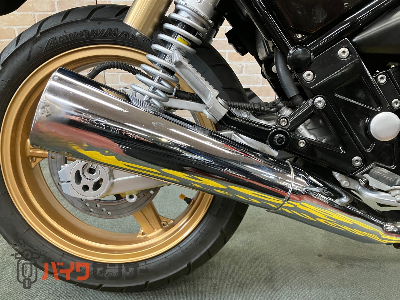 ZEPHYR χ 17インチホイール　火の玉　ゴールドホイール　NEWペイント_48