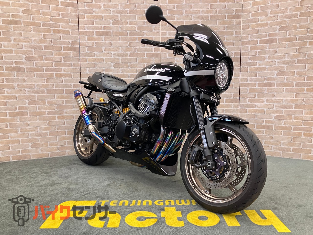 Z900RSカフェ OZホイール マーヴェリックサイレンサー OVERサブフレーム アンダーカウル ヨシムラスクリーン_2