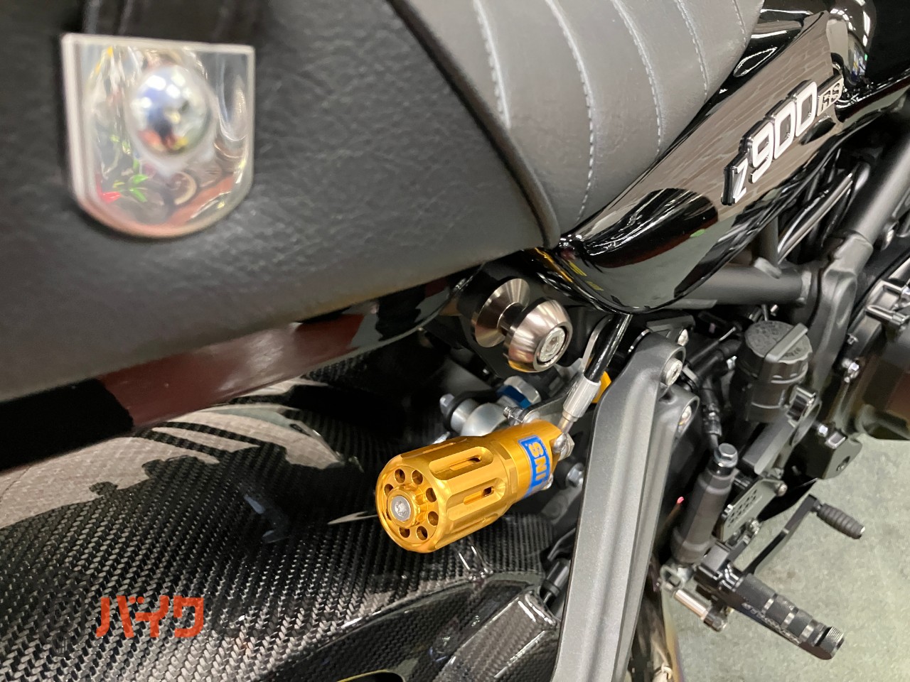 Z900RSカフェ OZホイール マーヴェリックサイレンサー OVERサブフレーム アンダーカウル ヨシムラスクリーン_18