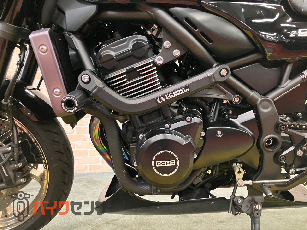 Z900RSカフェ OZホイール マーヴェリックサイレンサー OVERサブフレーム アンダーカウル ヨシムラスクリーン_29