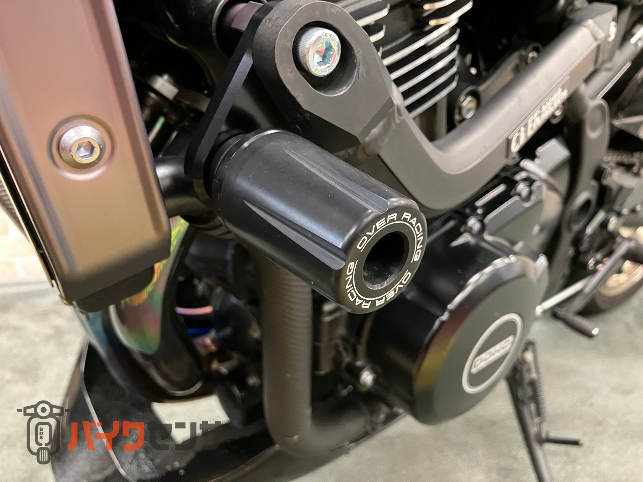 Z900RSカフェ OZホイール マーヴェリックサイレンサー OVERサブフレーム アンダーカウル ヨシムラスクリーン_40