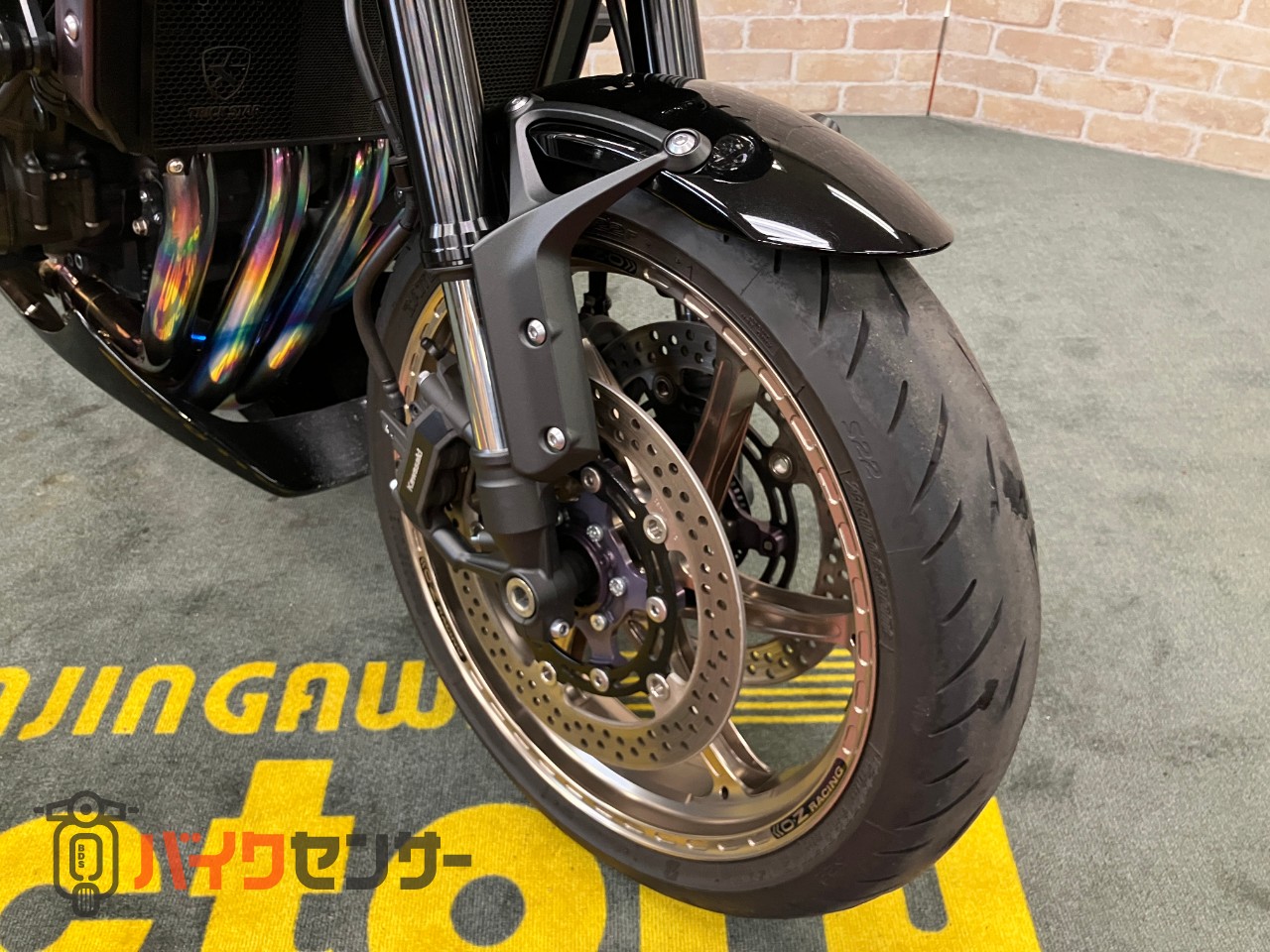Z900RSカフェ OZホイール マーヴェリックサイレンサー OVERサブフレーム アンダーカウル ヨシムラスクリーン_45