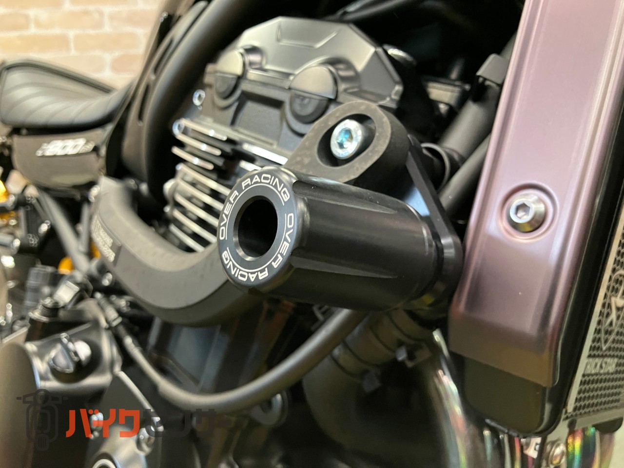 Z900RSカフェ OZホイール マーヴェリックサイレンサー OVERサブフレーム アンダーカウル ヨシムラスクリーン_48