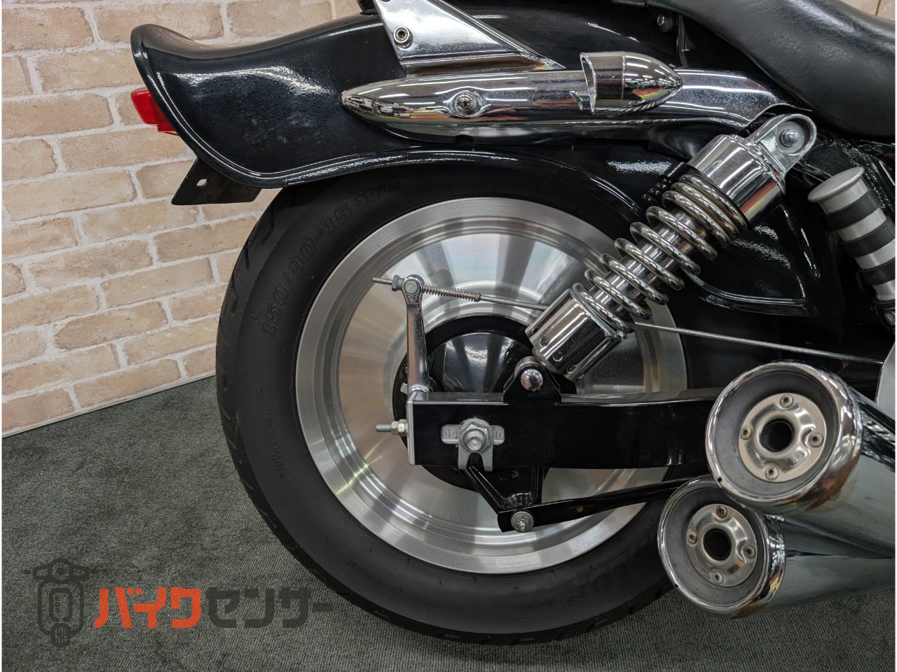 マグナ250 シーシーバー　カスタムテール　スクリーン　LEDヘッドライト_16