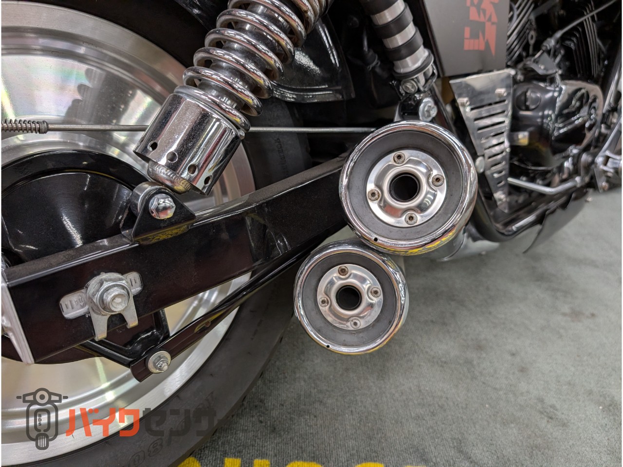 マグナ250 シーシーバー　カスタムテール　スクリーン　LEDヘッドライト_21