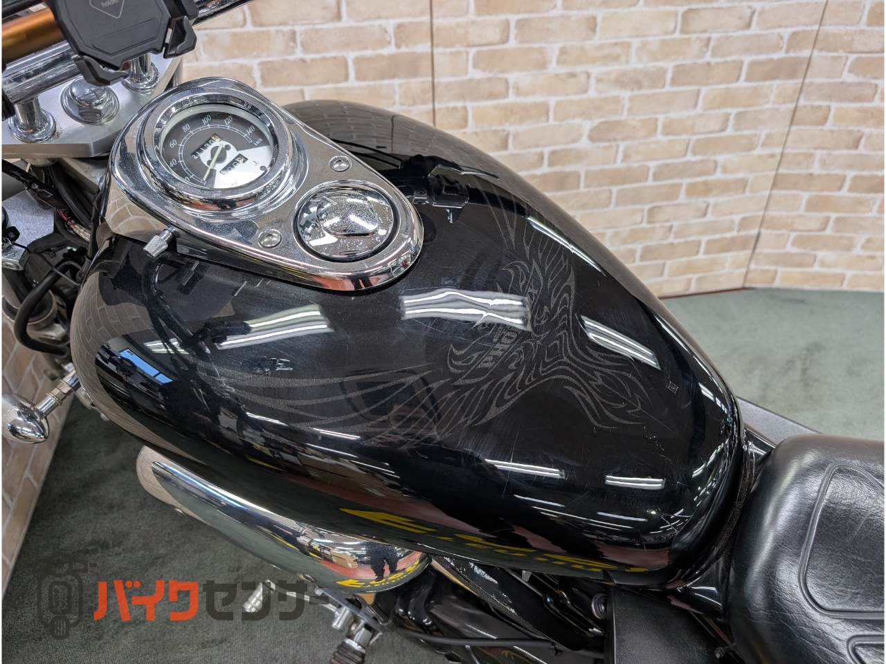 マグナ250 シーシーバー　カスタムテール　スクリーン　LEDヘッドライト_25