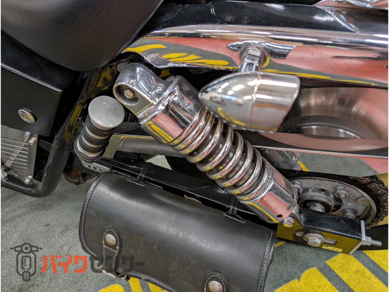 マグナ250 シーシーバー　カスタムテール　スクリーン　LEDヘッドライト_35