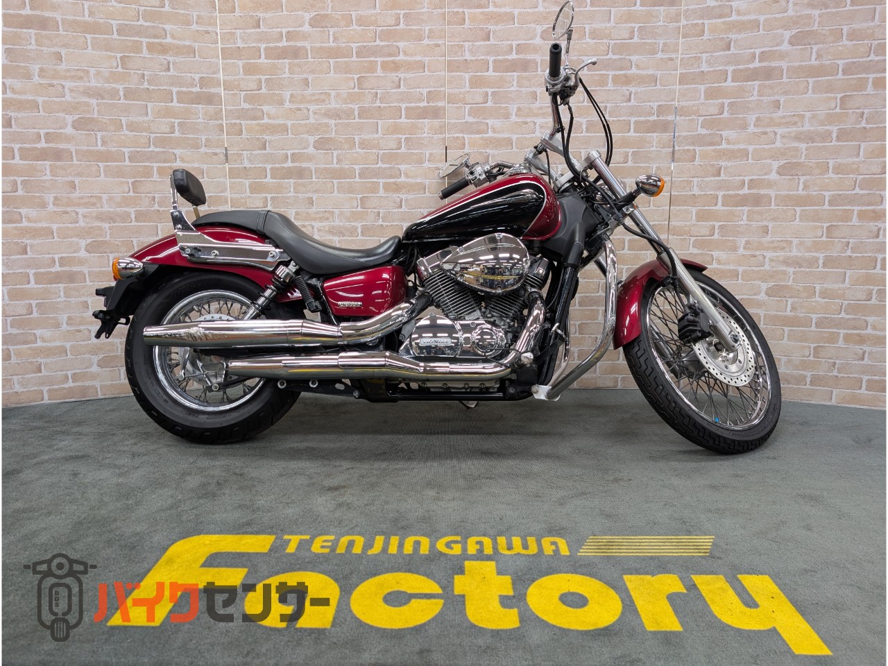 シャドウ400カスタム バックレスト エンジンガード ETC_0