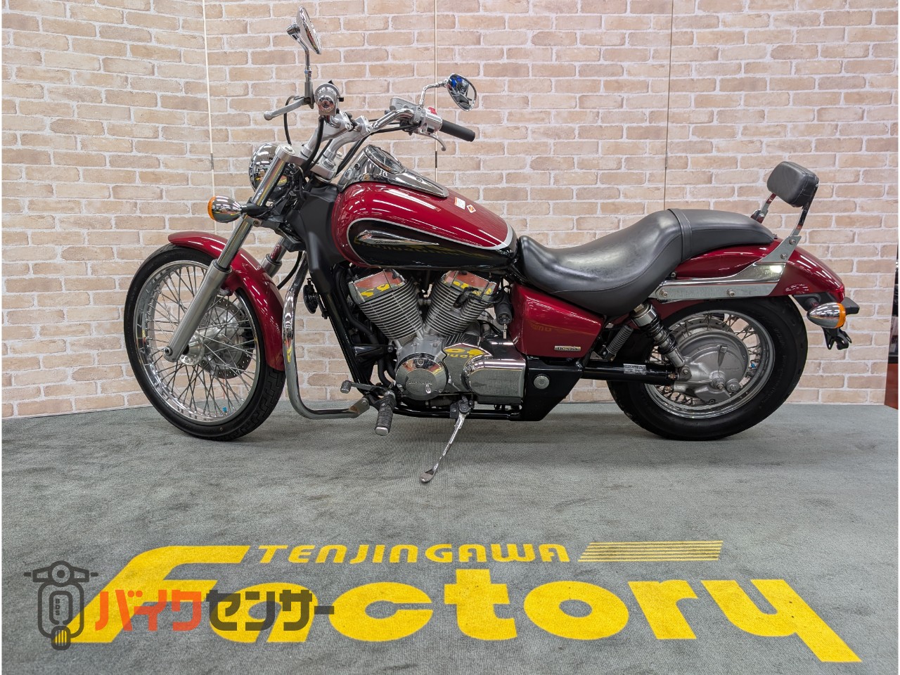 シャドウ400カスタム バックレスト エンジンガード ETC_1