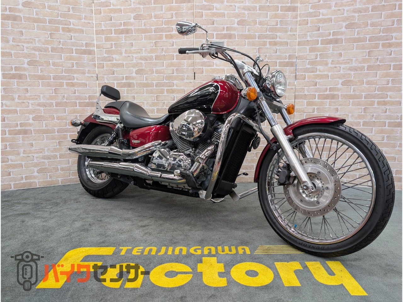 シャドウ400カスタム バックレスト エンジンガード ETC_2