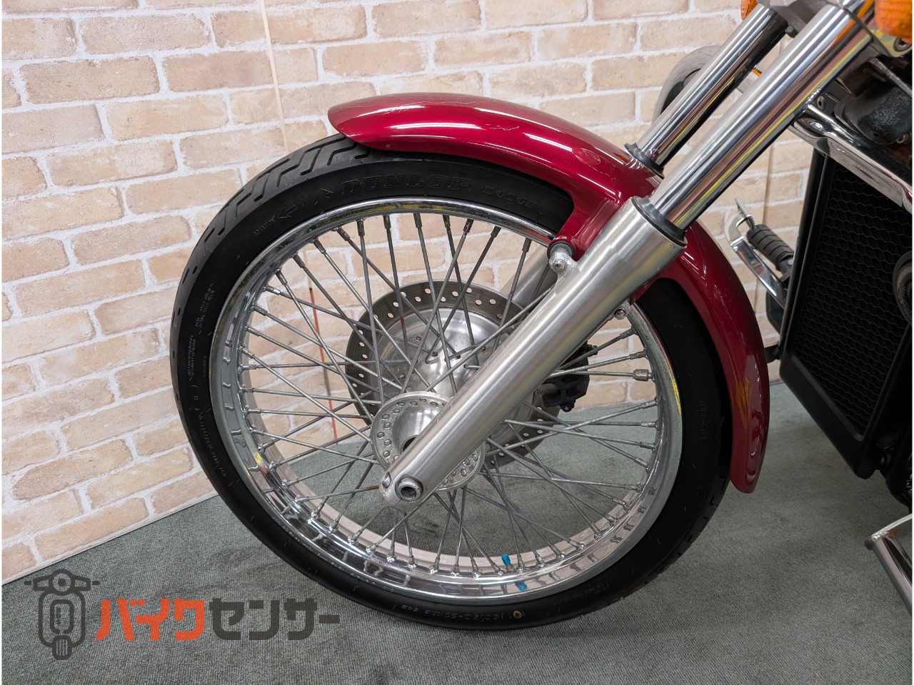 シャドウ400カスタム バックレスト エンジンガード ETC_14