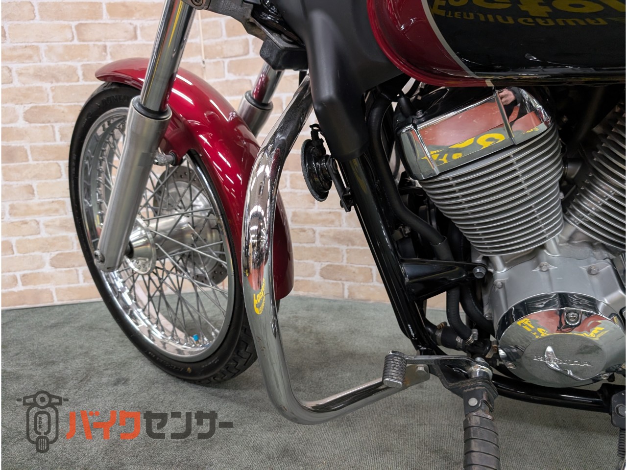 シャドウ400カスタム バックレスト エンジンガード ETC_17