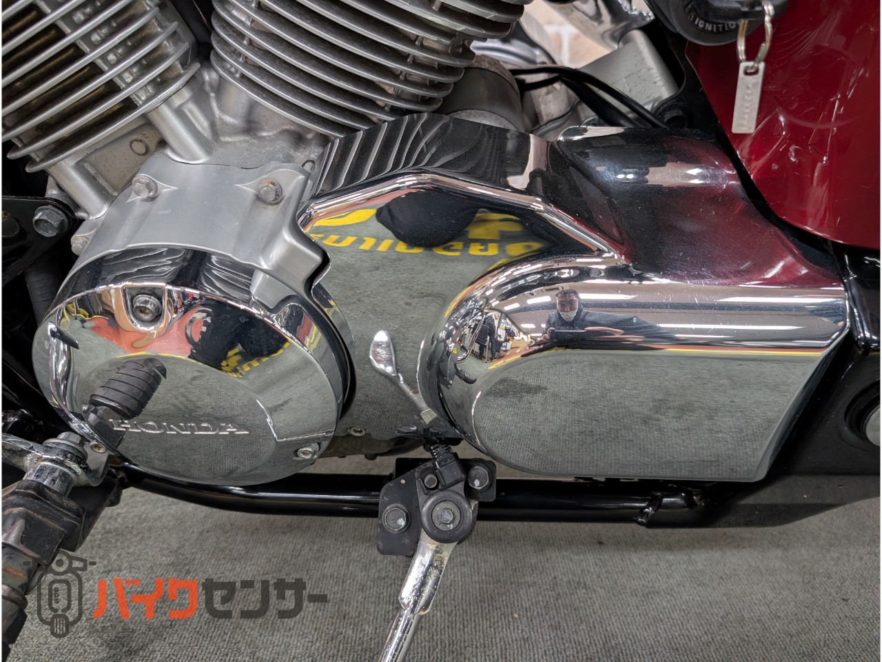 シャドウ400カスタム バックレスト エンジンガード ETC_20