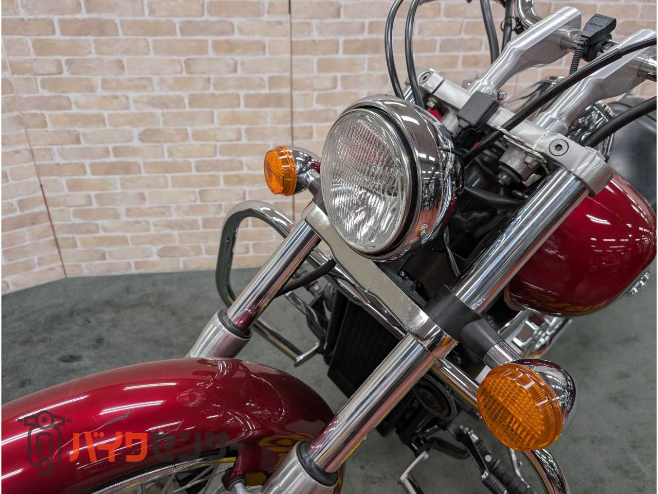 シャドウ400カスタム バックレスト エンジンガード ETC_22