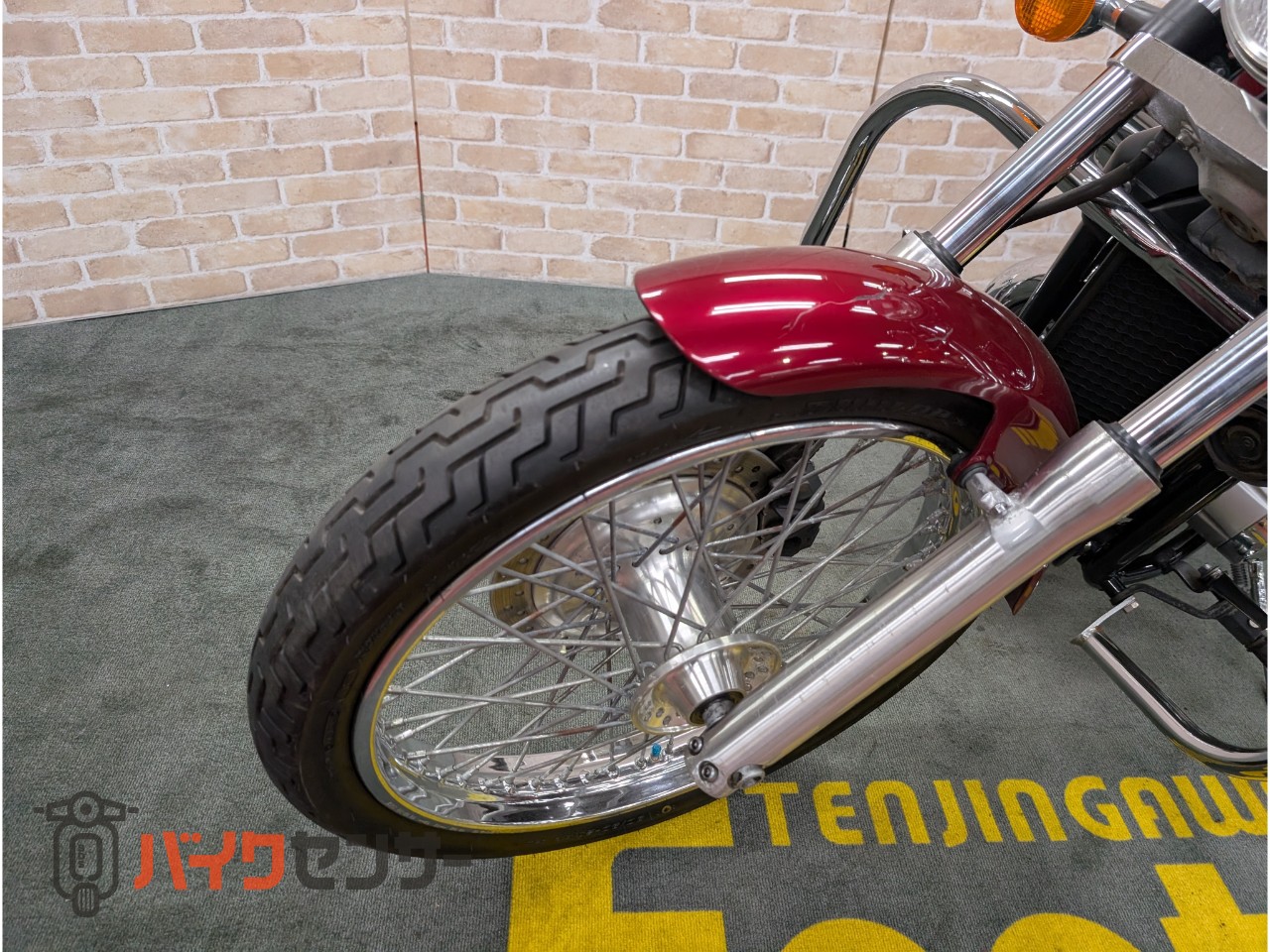 シャドウ400カスタム バックレスト エンジンガード ETC_23