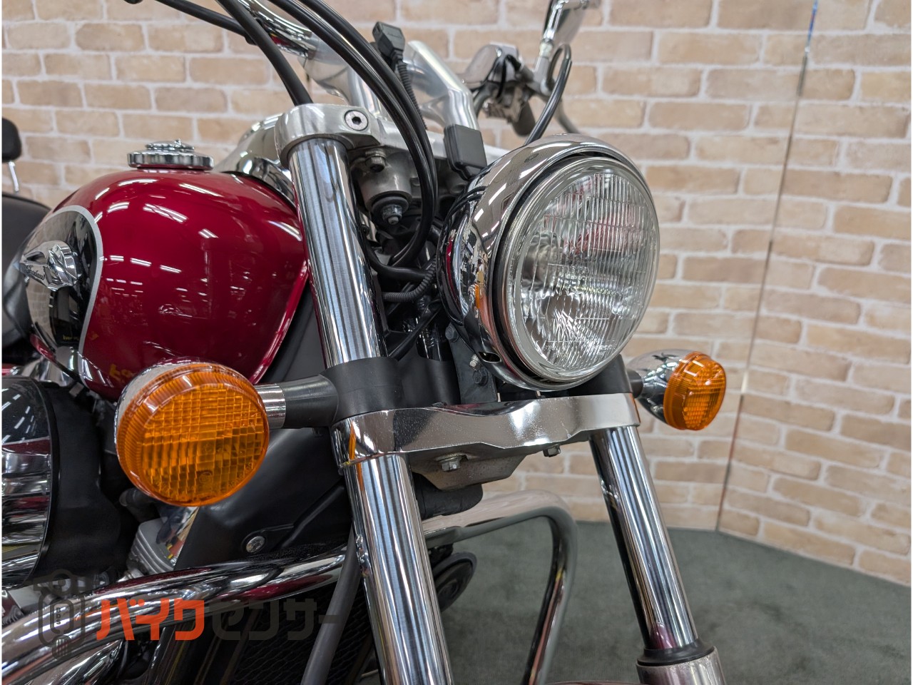 シャドウ400カスタム バックレスト エンジンガード ETC_32