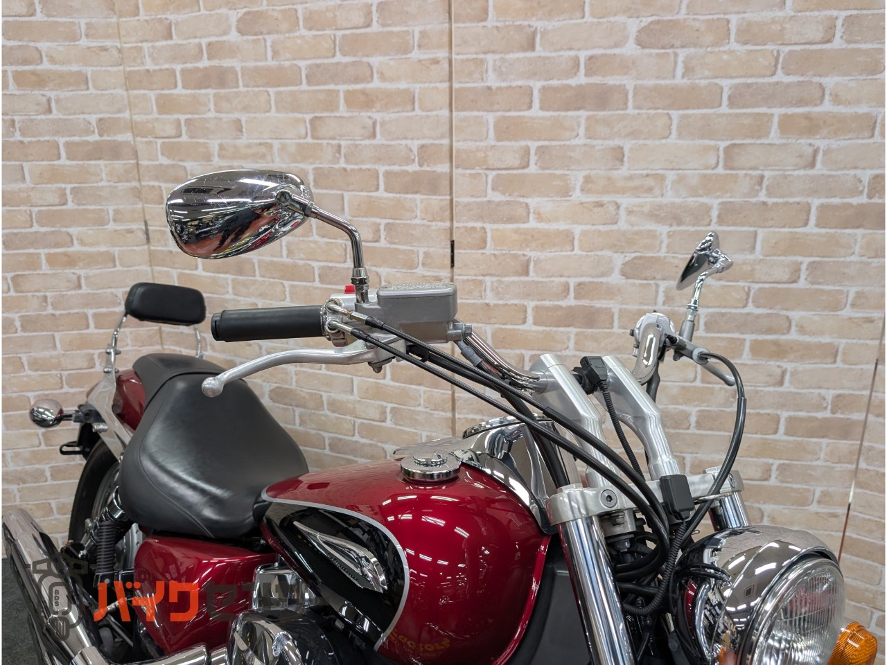 シャドウ400カスタム バックレスト エンジンガード ETC_33