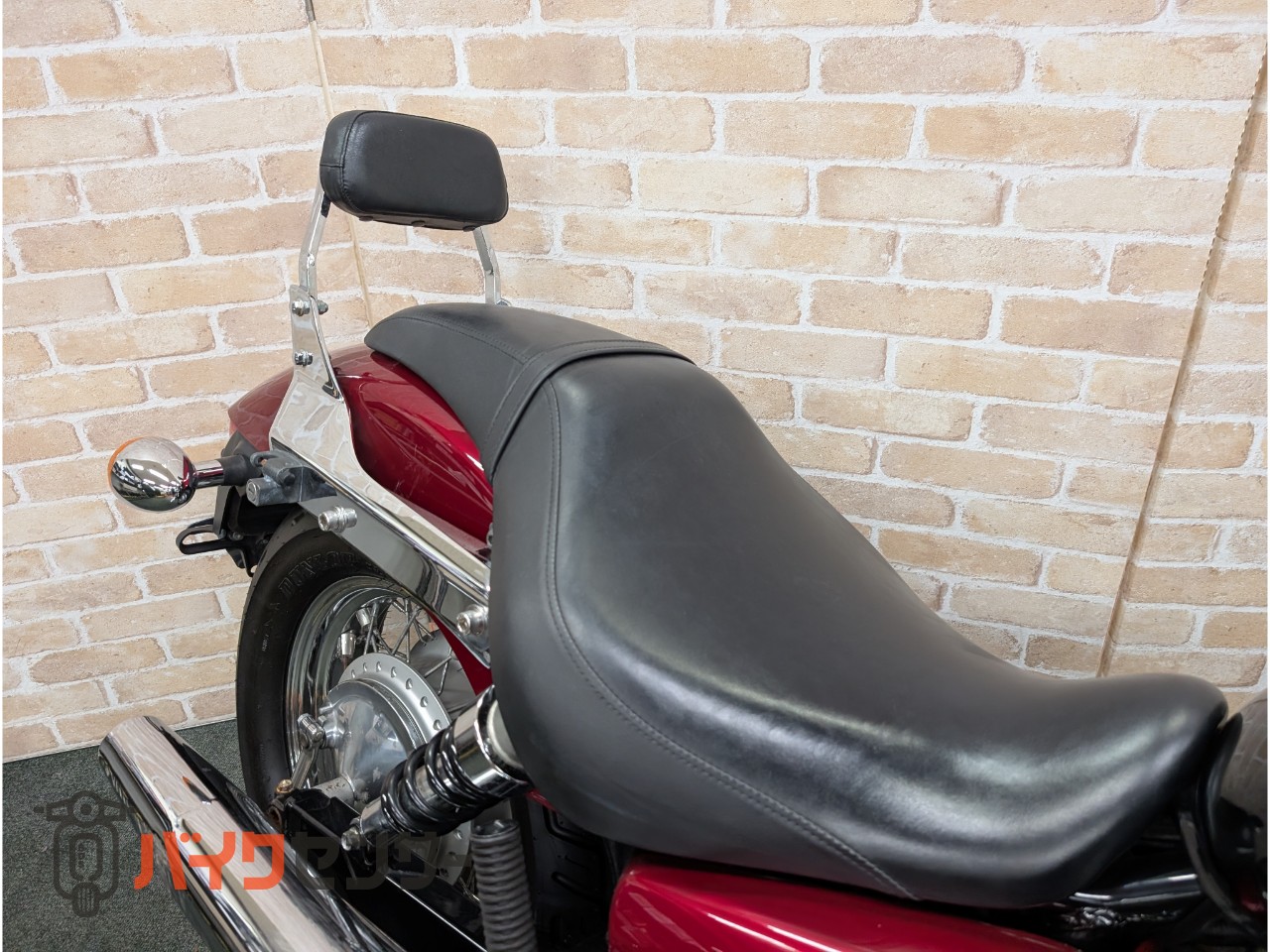 シャドウ400カスタム バックレスト エンジンガード ETC_36