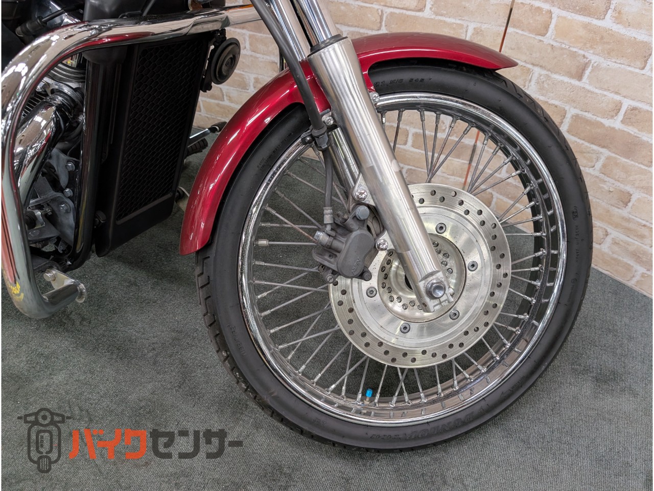 シャドウ400カスタム バックレスト エンジンガード ETC_39