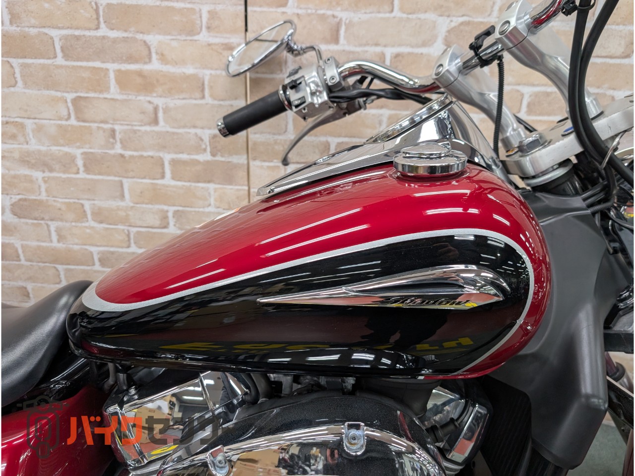 シャドウ400カスタム バックレスト エンジンガード ETC_40