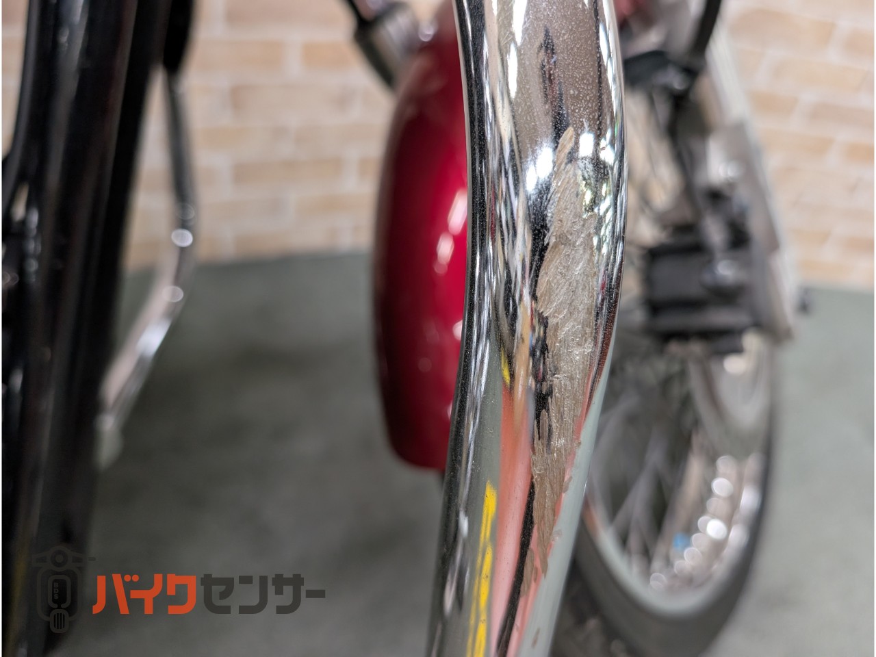 シャドウ400カスタム バックレスト エンジンガード ETC_43