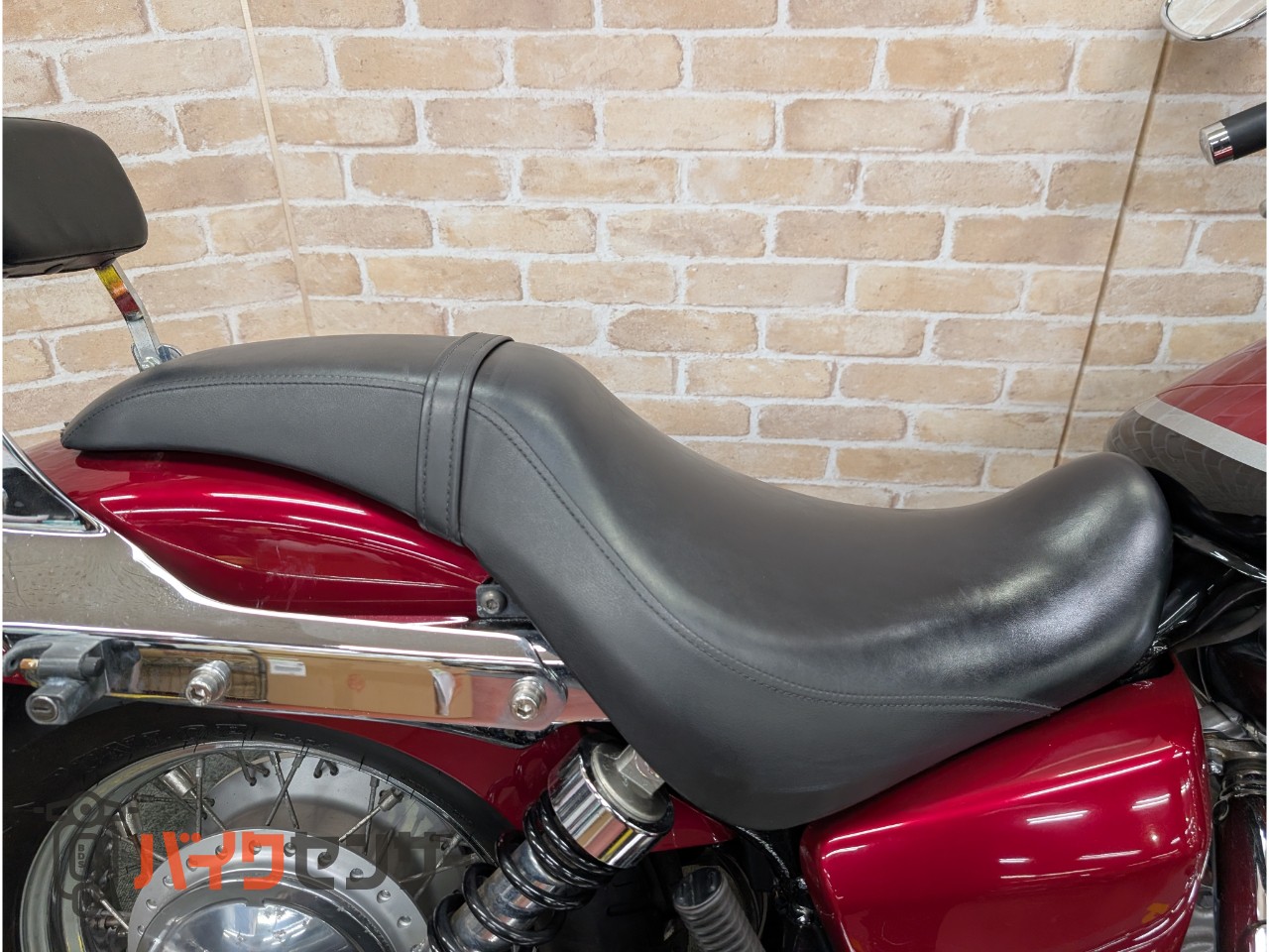 シャドウ400カスタム バックレスト エンジンガード ETC_44