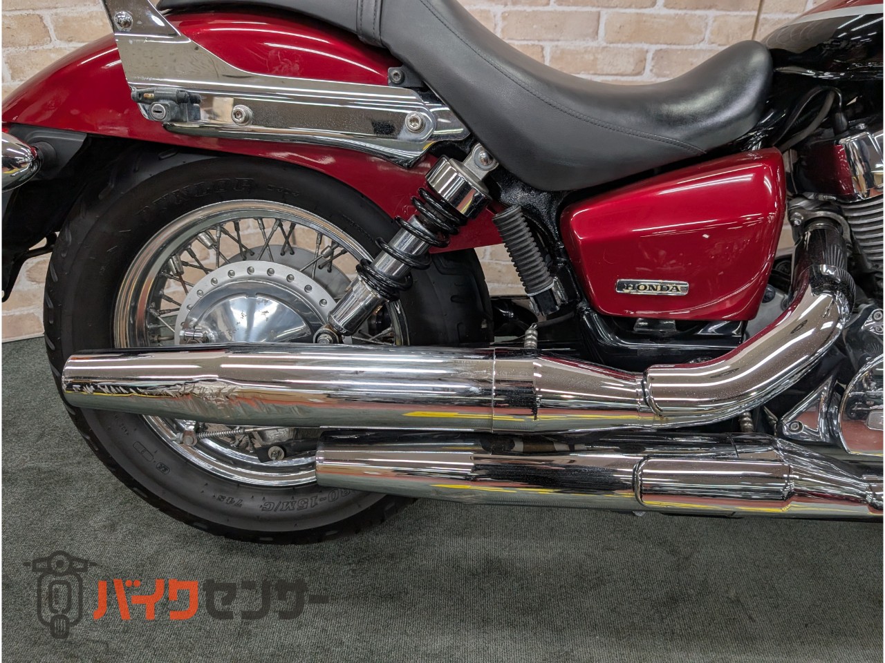 シャドウ400カスタム バックレスト エンジンガード ETC_46