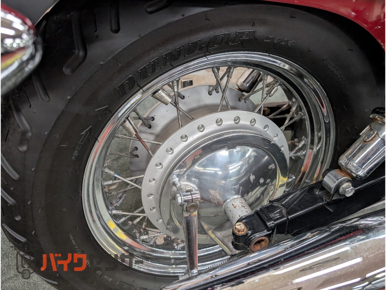 シャドウ400カスタム バックレスト エンジンガード ETC_49