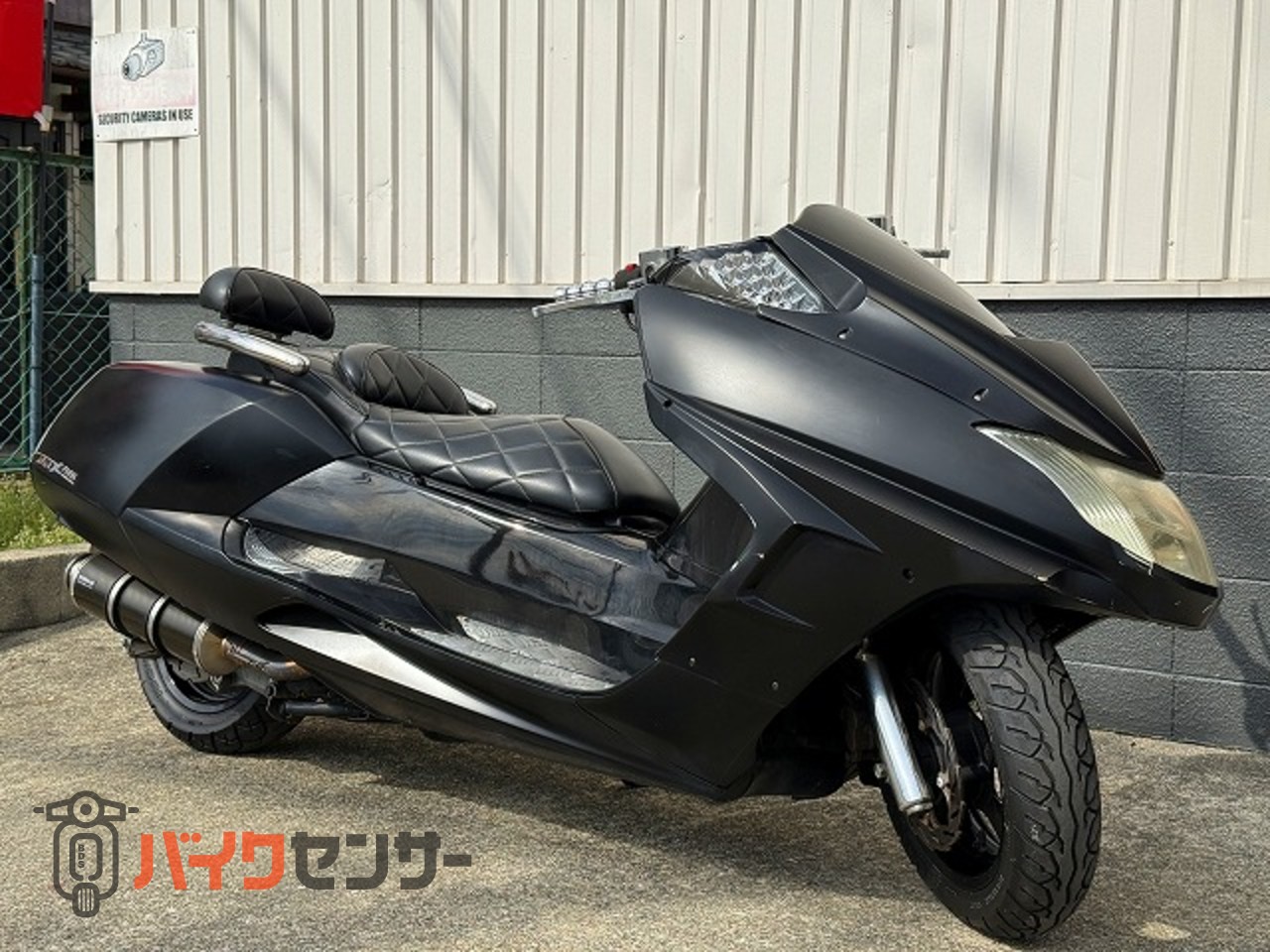 【YAMAHA マグザム】　SG17 好調　エアロカスタム　ツインマフラー ヤマハ マグザム SG17J エアロカスタム BEAMSマフラー