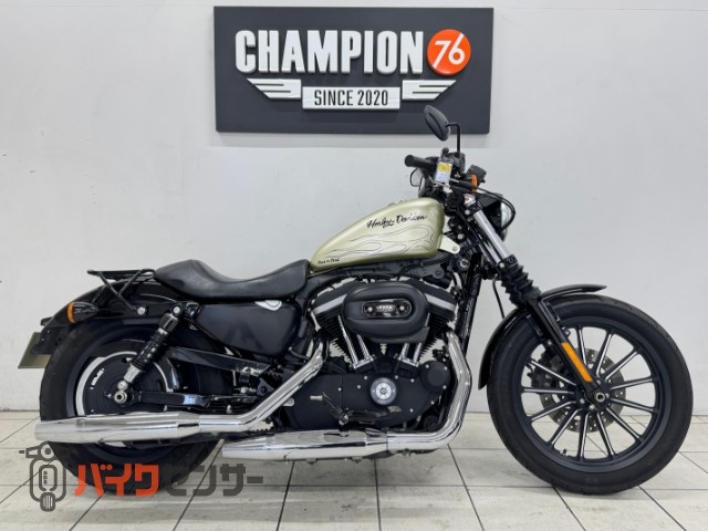 XL883N アイアン 社外マフラー　リアキャリア　ナビゲーション　エアクリーナー