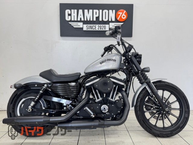 XL883N アイアン ノーマルマフラー　エアクリーナー　サイドバックサポート　ＵＳＢ