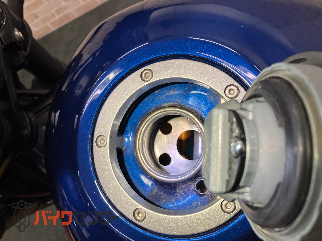 レブル250 Sエディション　パールスペンサーブルー　サイドバックサポート_20