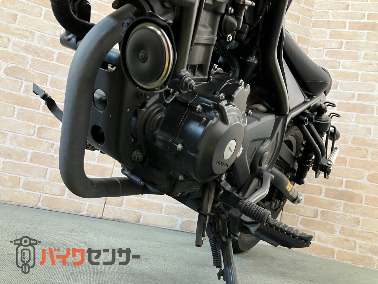 レブル250 Sエディション　パールスペンサーブルー　サイドバックサポート_25