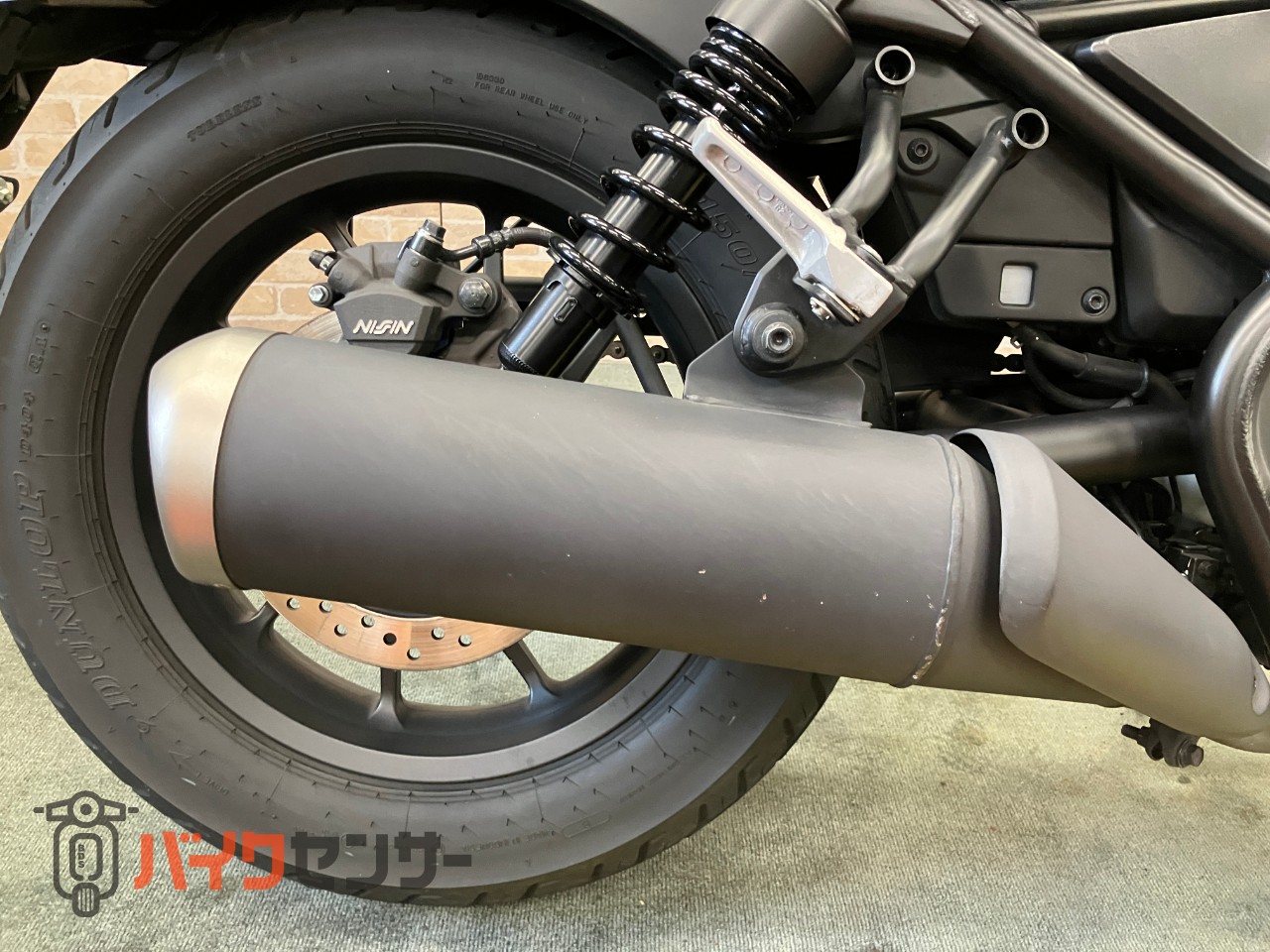 レブル250 Sエディション　パールスペンサーブルー　サイドバックサポート_39