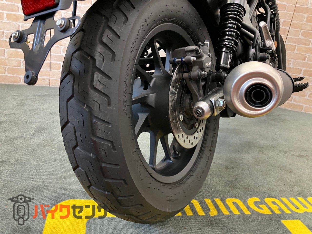 レブル250 Sエディション　パールスペンサーブルー　サイドバックサポート_44